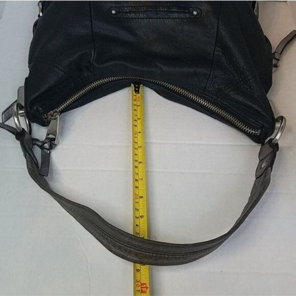 B Makowsky Leather Hobo Bag Shoulder Satchel Tote Handbag Purse WOMEN'S WOMAN'S - Picture 8 of 13